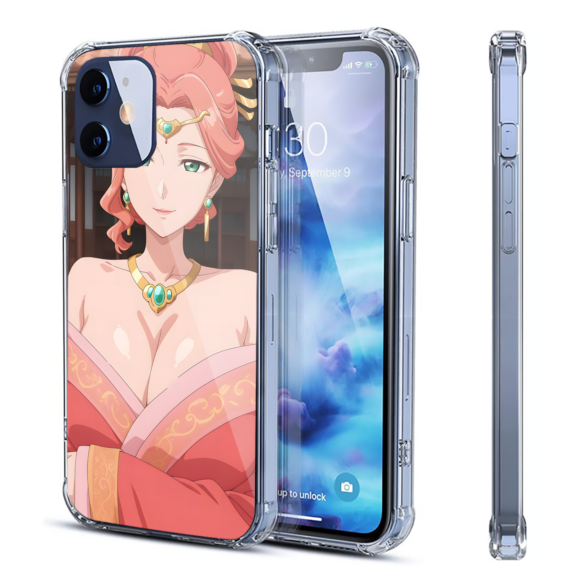 （画像用） 薬屋のひとりごと The Apothecary Diaries 【iPhone 12シリーズ対応】透明スマホケース（クリアソフトケース）